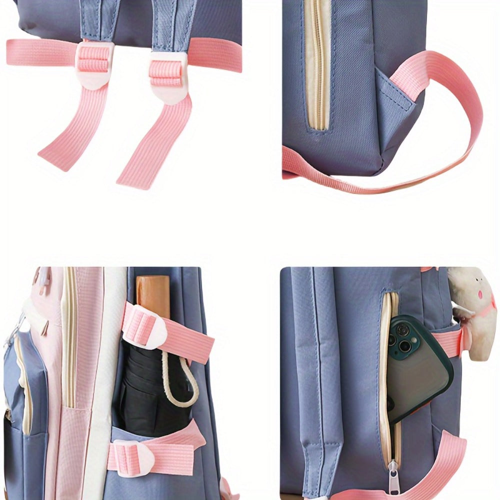 Travel Backpack – 5-Piece, Large Capacity, Lightweight, for Travel & School – detail view 13
