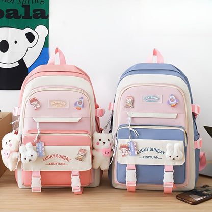 Travel Backpack – 5-Piece, Large Capacity, Lightweight, for Travel & School – detail view 27