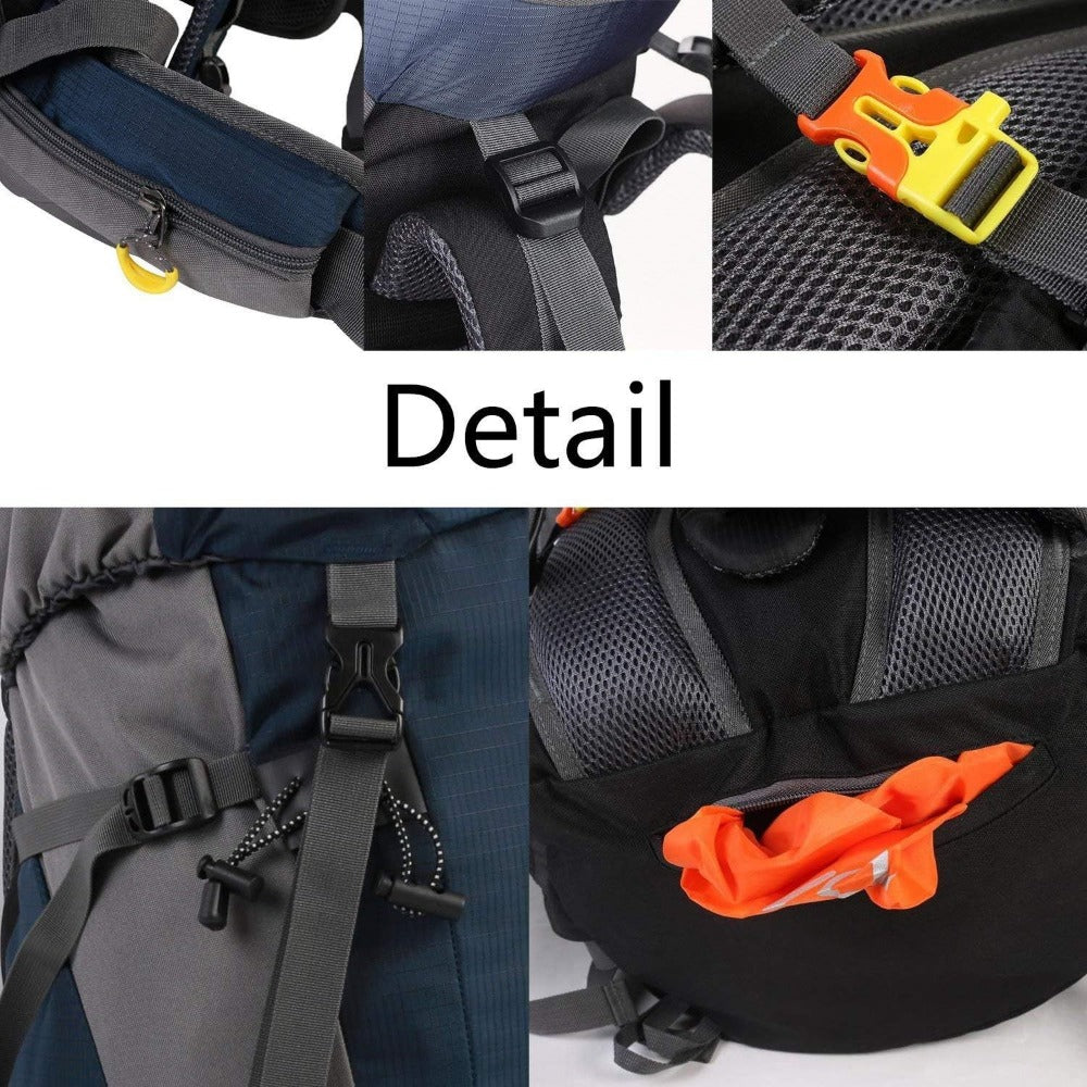 Travel Backpack – 50L, Lightweight, for Travel – detail view 8