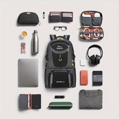 Travel Backpack – 60L, Large Capacity, Waterproof, for Travel & Work – detail view 14