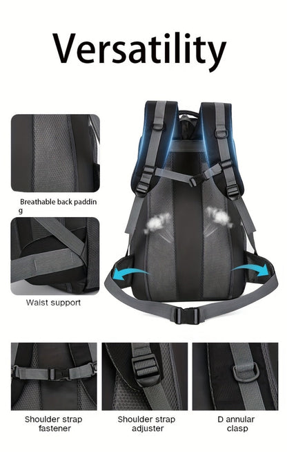 Travel Backpack – 60L, Large Capacity, Waterproof, for Travel & Work – detail view 25