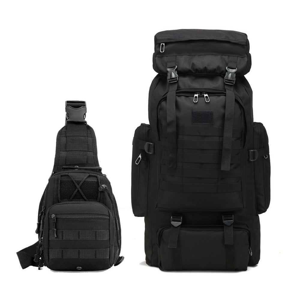 Travel Backpack – 80L, 80l Tactical Molle System Multi – detail view 20