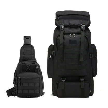 Travel Backpack – 80L, 80l Tactical Molle System Multi – detail view 20