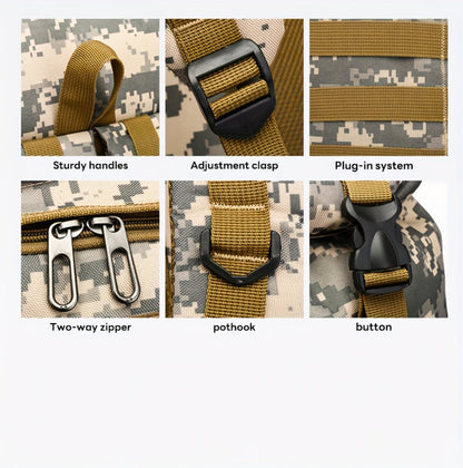Travel Backpack – 80L, 80l Tactical Molle System Multi – detail view 33