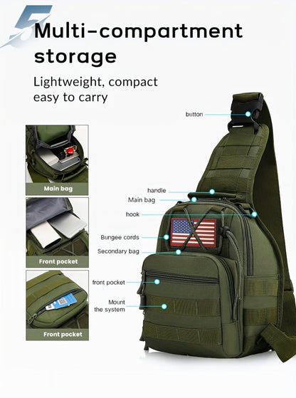 Travel Backpack – 80L, 80l Tactical Molle System Multi – detail view 34