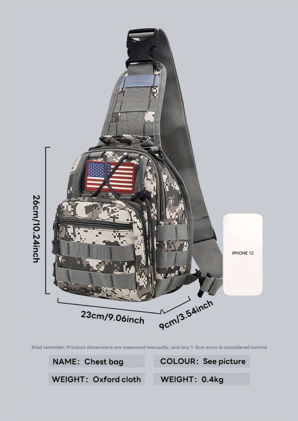 Travel Backpack – 80L, 80l Tactical Molle System Multi – detail view 42