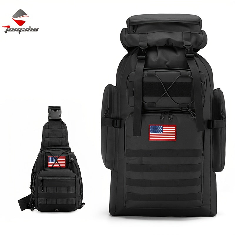 Travel Backpack – 80L, Large Capacity, Multi-Pocket – detail view 4
