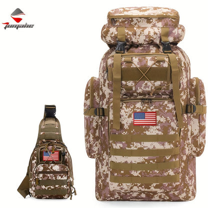 Travel Backpack – 80L, Large Capacity, Multi-Pocket – detail view 15
