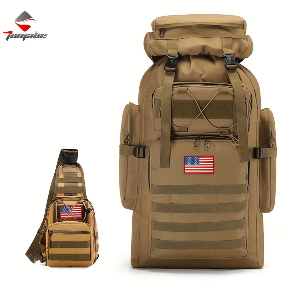 Travel Backpack – 80L, Large Capacity, Multi-Pocket – detail view 19