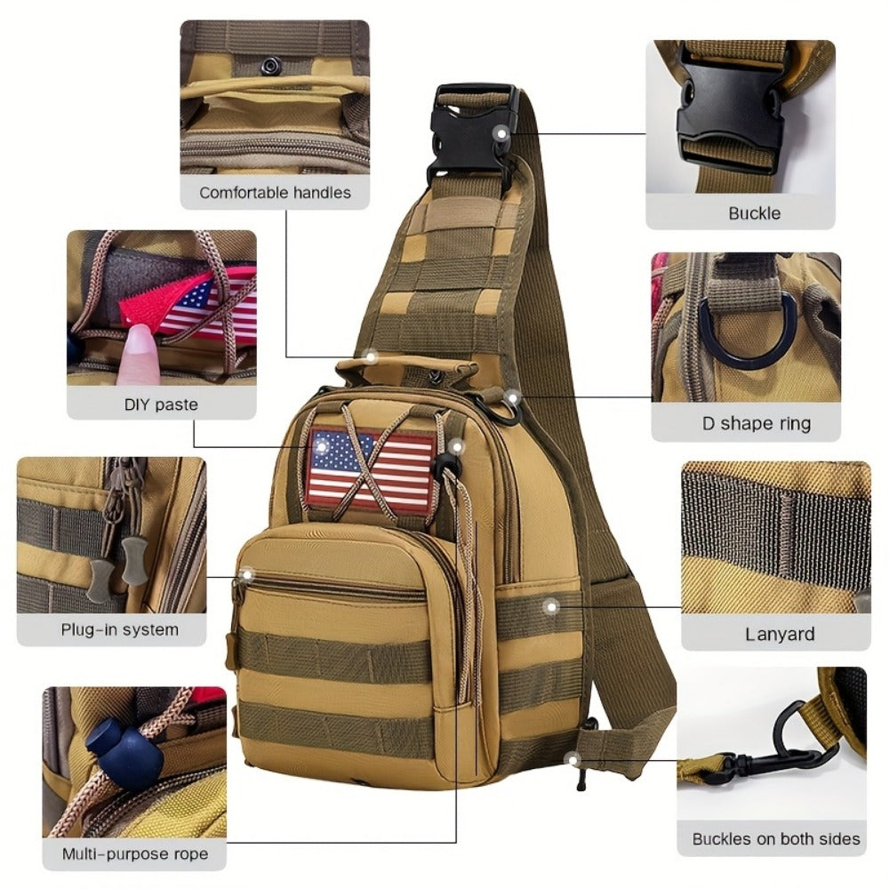 Travel Backpack – 80L, Large Capacity, Multi-Pocket – detail view 21