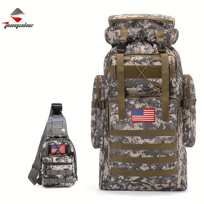 Travel Backpack – 80L, Large Capacity, Multi-Pocket – detail view 3