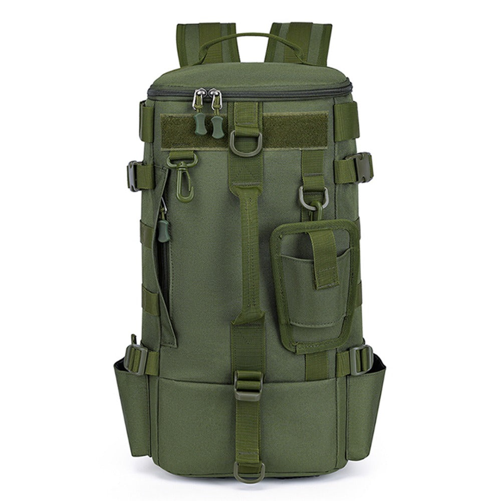 Travel Backpack – Convertible, Fishing Lure Compartment Dry Wet – detail view 15