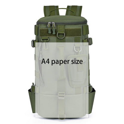 Travel Backpack – Convertible, Fishing Lure Compartment Dry Wet – detail view 21