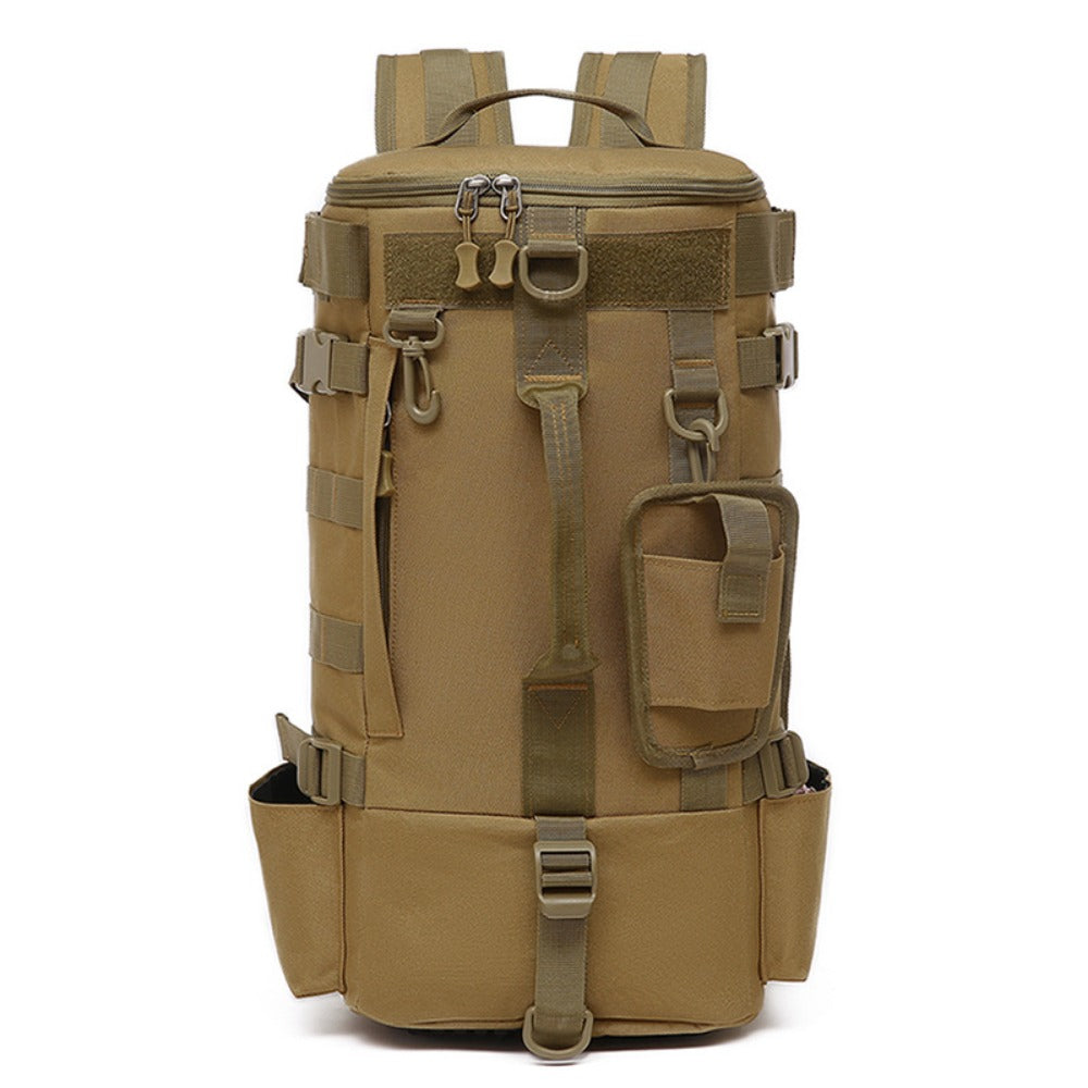 Travel Backpack – Convertible, Fishing Lure Compartment Dry Wet – detail view 10