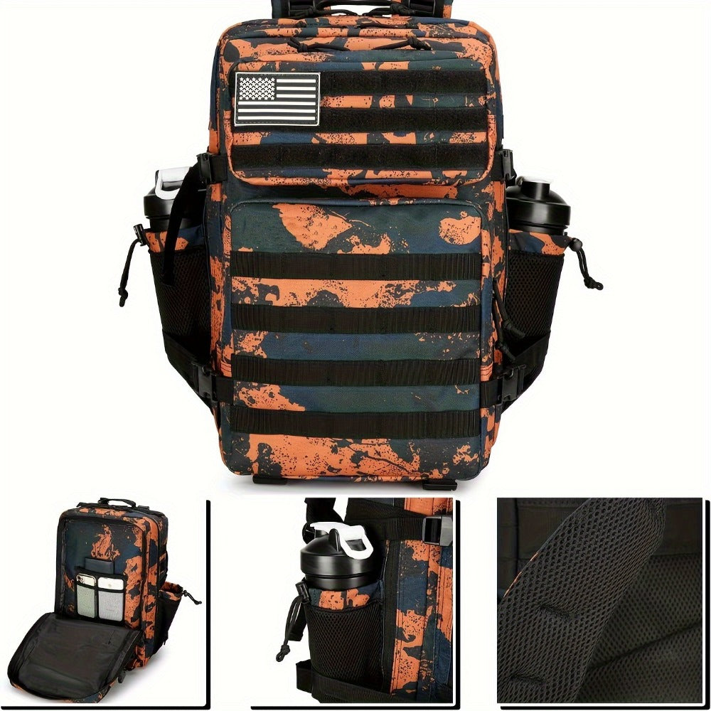 Travel Backpack – Hiking Large Molle Rucksack Day – detail view 6
