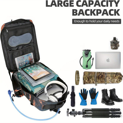 Travel Backpack – Hiking Large Molle Rucksack Day – detail view 7