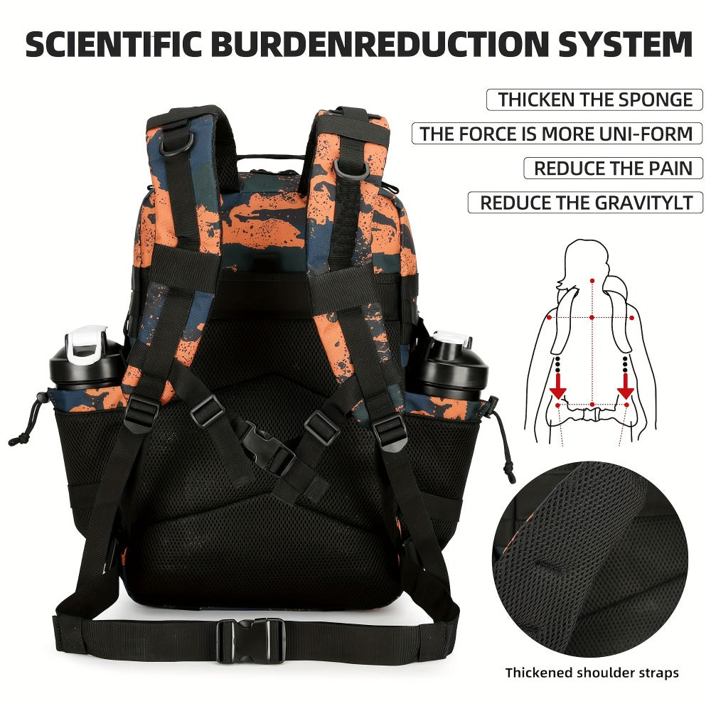 Travel Backpack – Hiking Large Molle Rucksack Day – detail view 8
