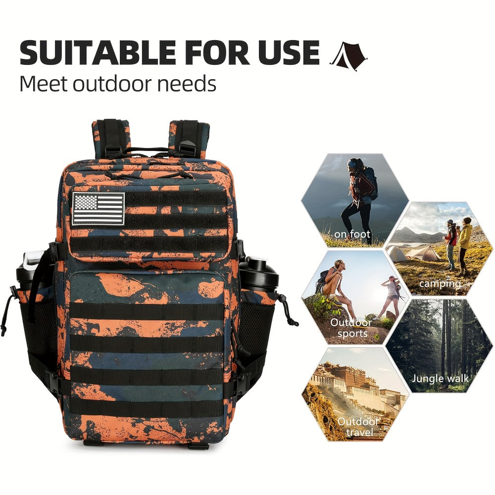 Travel Backpack – Hiking Large Molle Rucksack Day – detail view 9