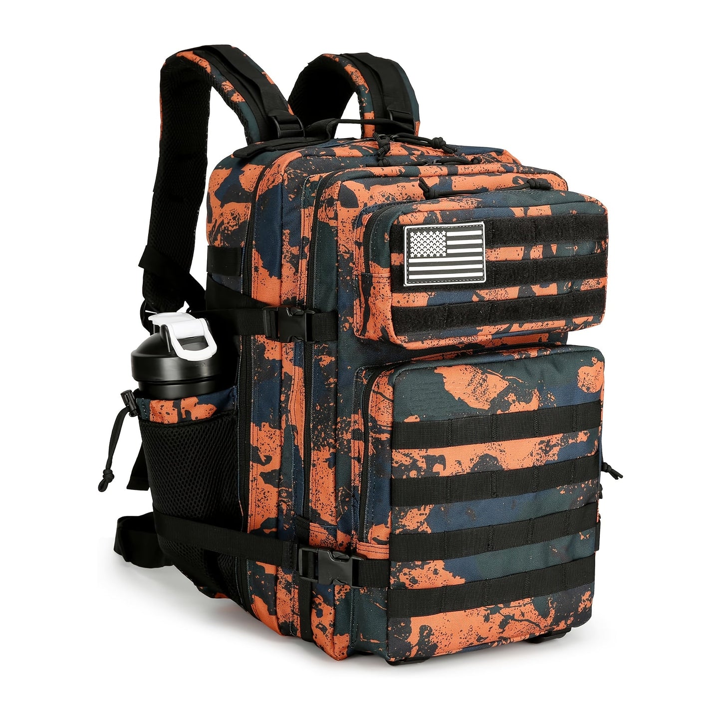 Travel Backpack – Hiking Large Molle Rucksack Day – alternate view
