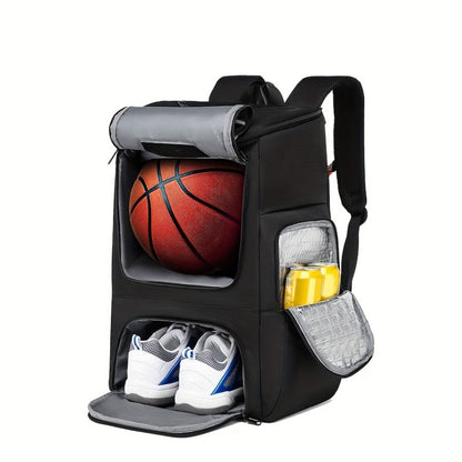 Travel Backpack – Large Capacity, Youth Basketball Shoe Compartment Multifunctional – detail view 4
