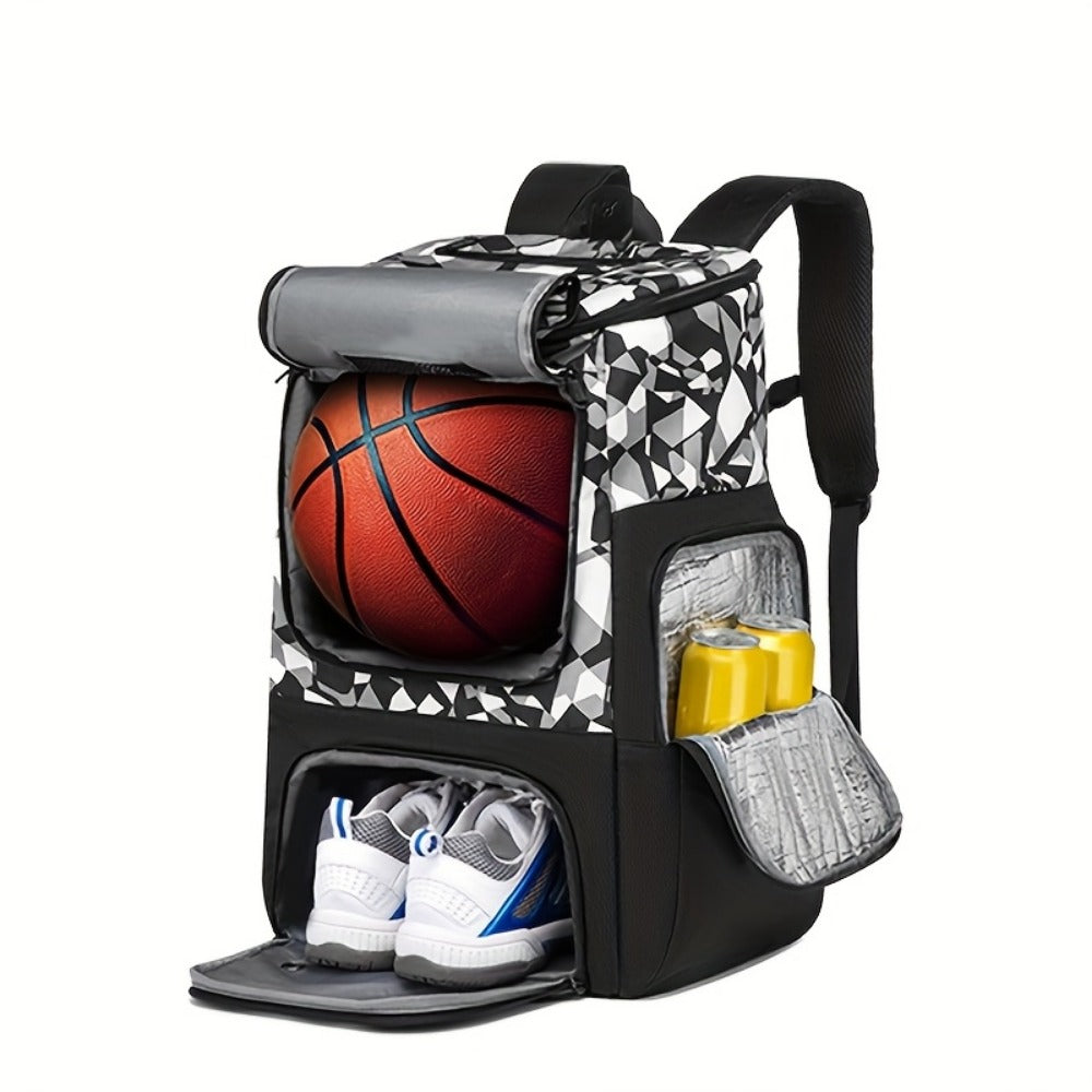 Travel Backpack – Large Capacity, Youth Basketball Shoe Compartment Multifunctional – detail view 6