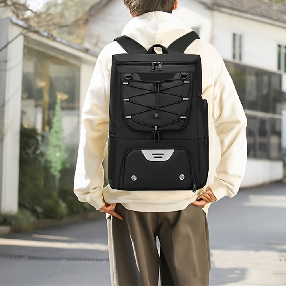 Travel Backpack – Large Capacity, Youth Basketball Shoe Compartment Multifunctional – detail view 8