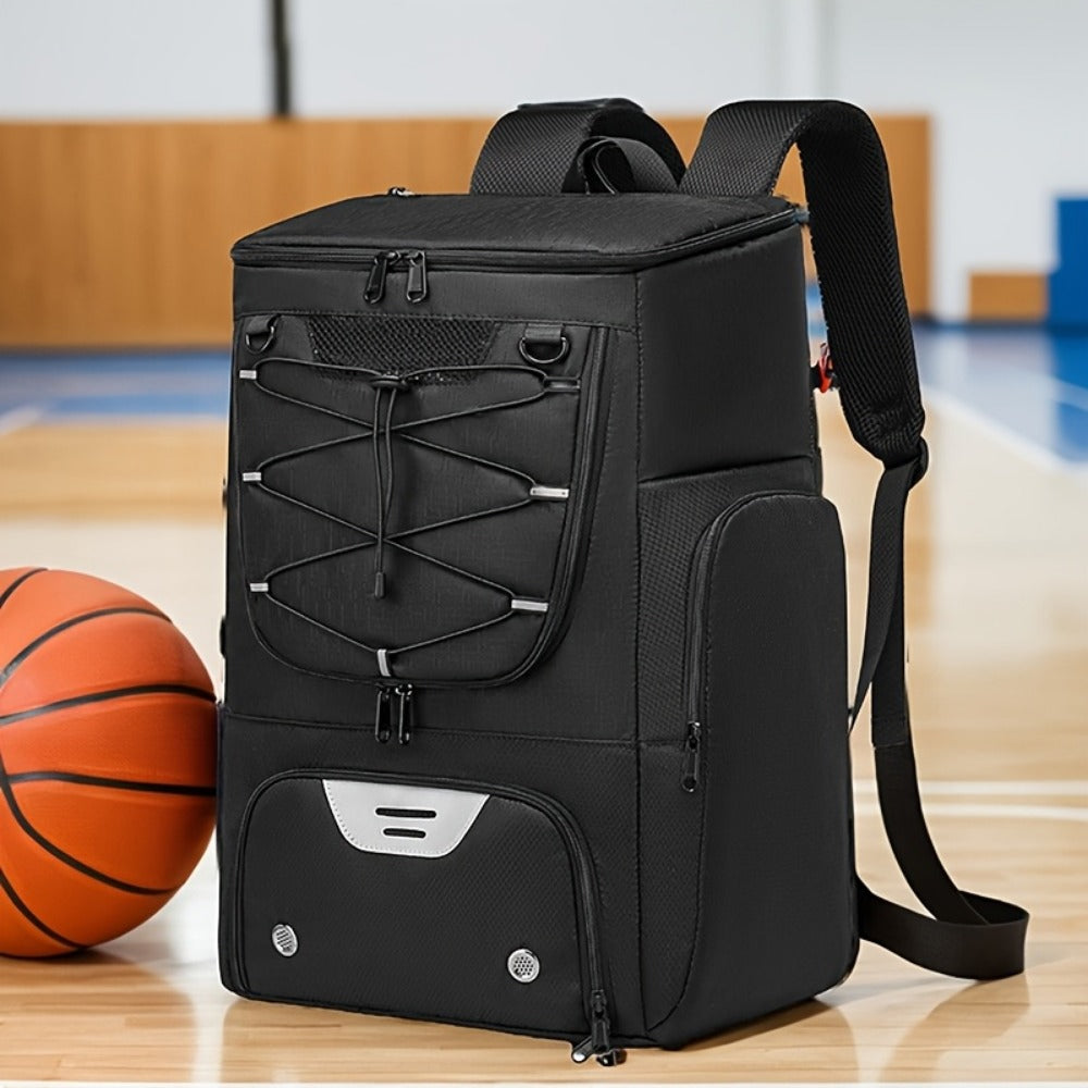 Travel Backpack – Large Capacity, Youth Basketball Shoe Compartment Multifunctional – detail view 10