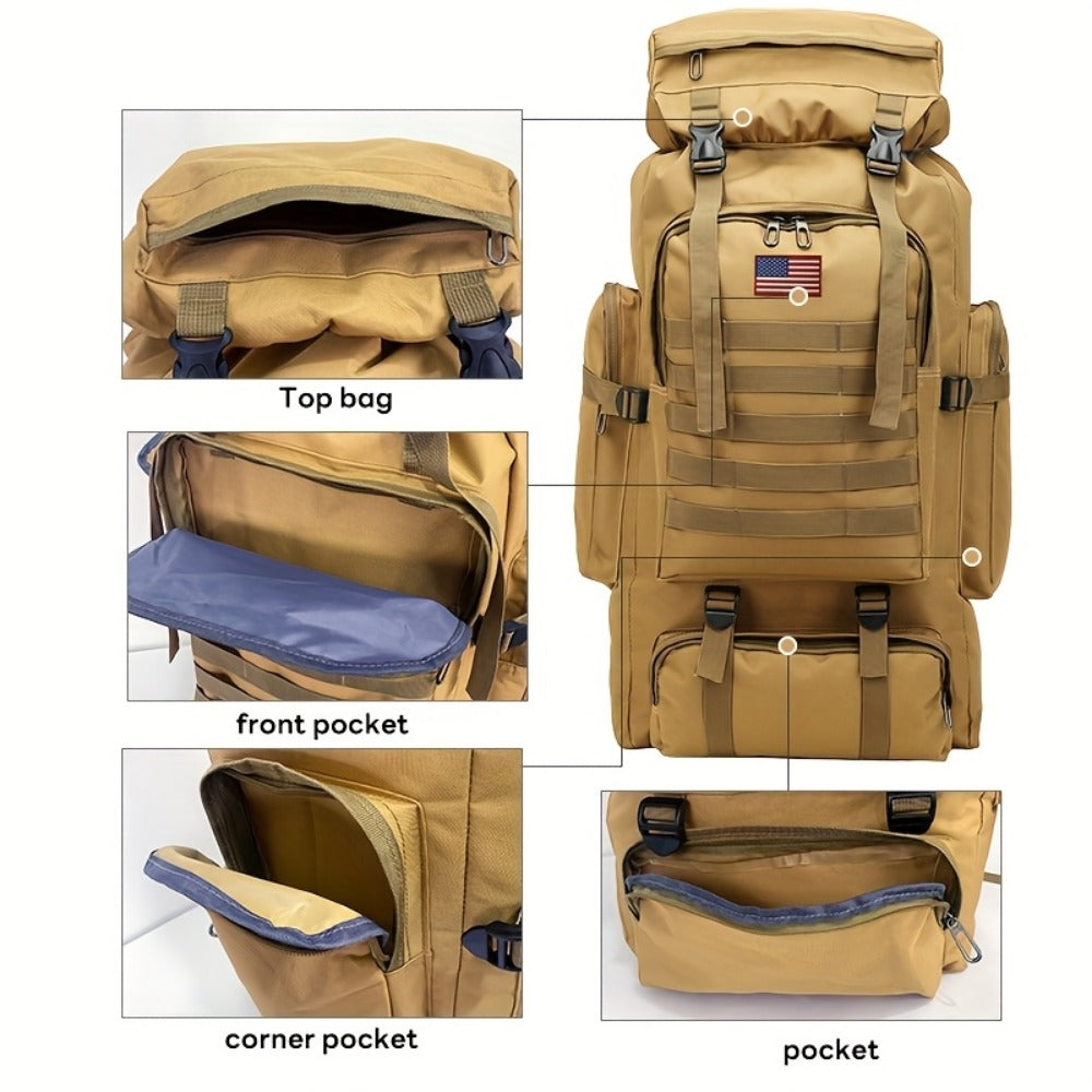 Travel Backpack – Lightweight, Adjustable Strap, for Travel – detail view 18