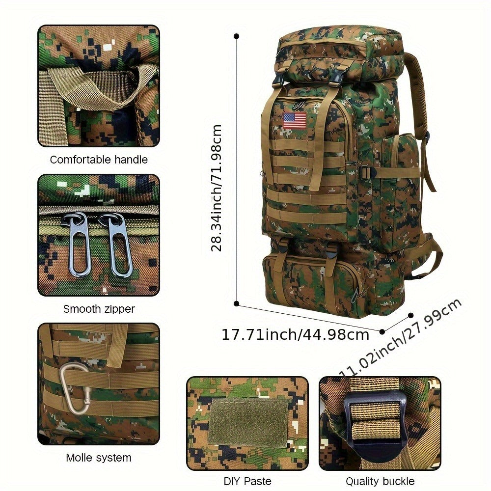 Travel Backpack – Lightweight, Adjustable Strap, for Travel – detail view 7