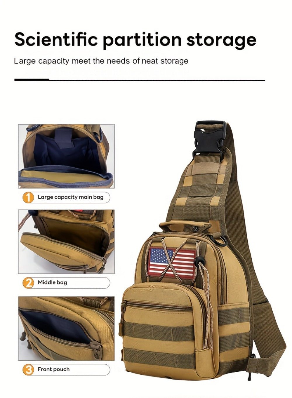 Travel Backpack – 4 Colors, Lightweight, for Travel – detail view 24