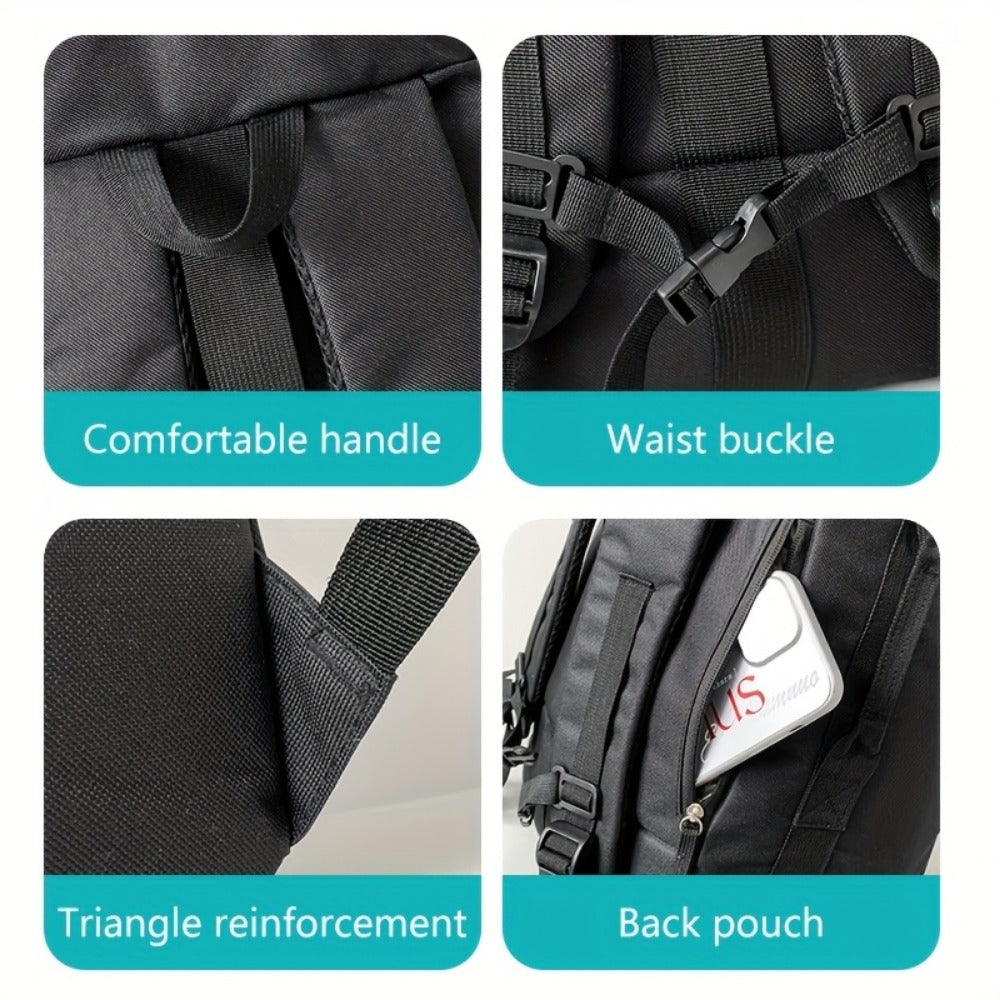 Travel Backpack – Multi-Pocket, Lightweight, for Travel & Work – detail view 12