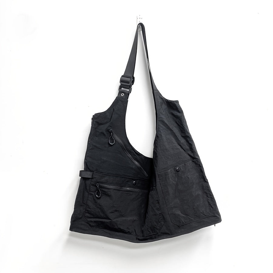 Travel Backpack – Nylon, Convertible, Multi-Pocket, Large Capacity – front view - product view 11