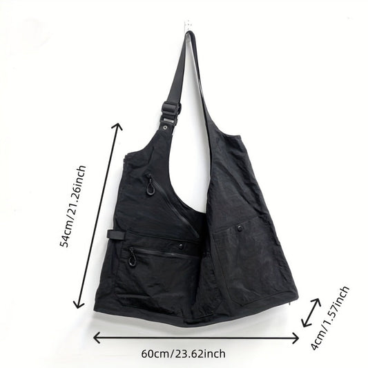 Travel Backpack – Nylon, Convertible, Multi-Pocket, Large Capacity – detail view 2
