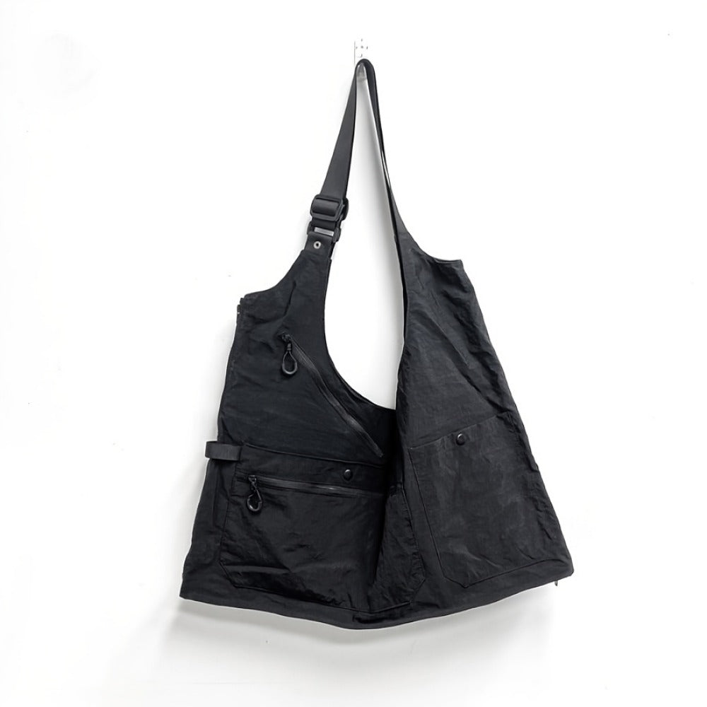 Travel Backpack – Nylon, Convertible, Multi-Pocket, Large Capacity – detail view 3