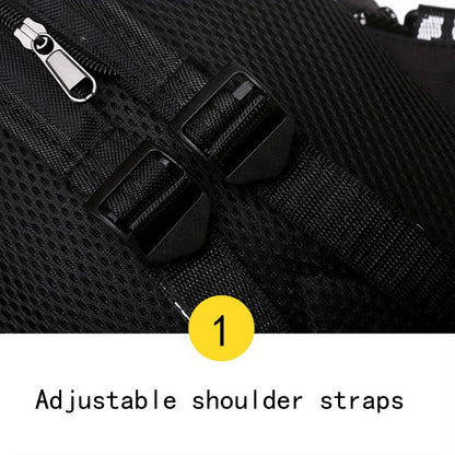 Travel Backpack – Polyester, Convertible, Large Capacity, Adjustable Strap – detail view 22