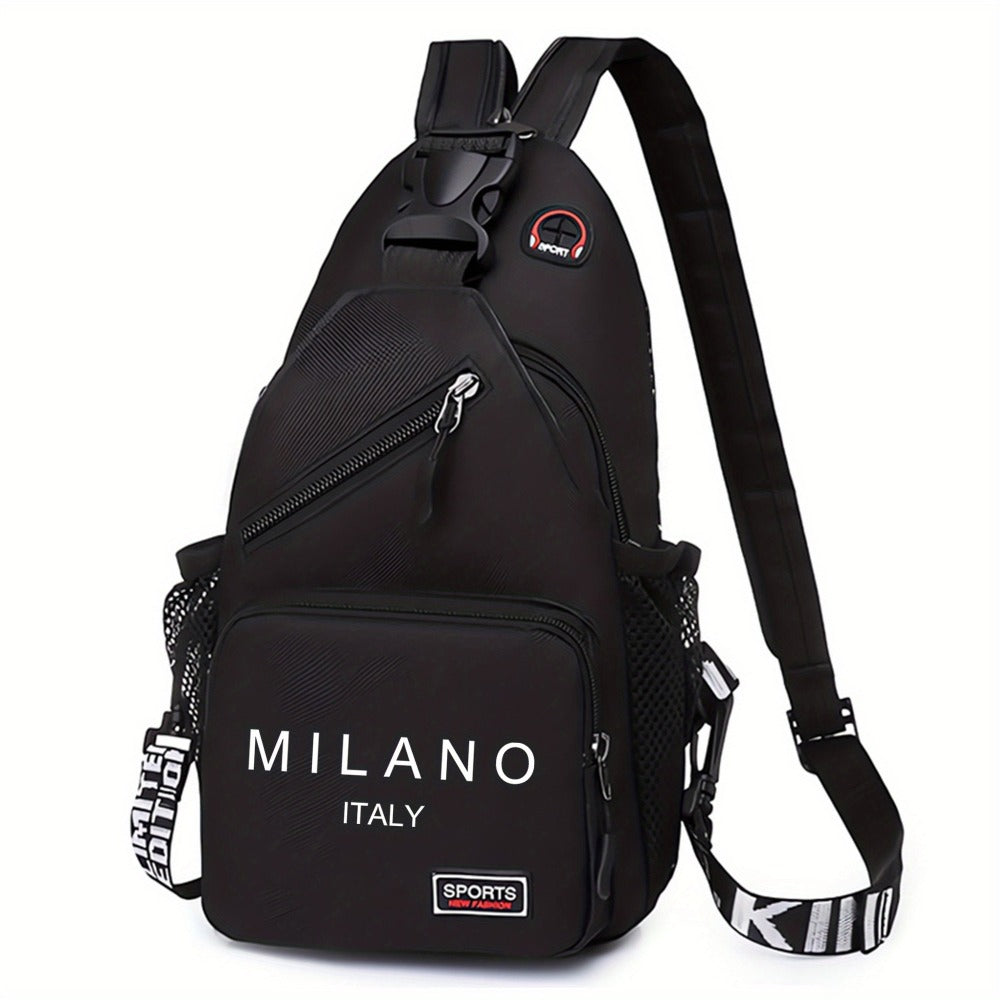 Travel Backpack – Polyester, Convertible, Large Capacity, Adjustable Strap – detail view 4