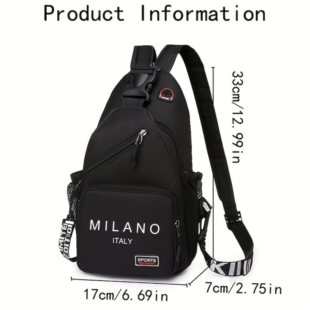 Travel Backpack – Polyester, Convertible, Large Capacity, Adjustable Strap – detail view 5