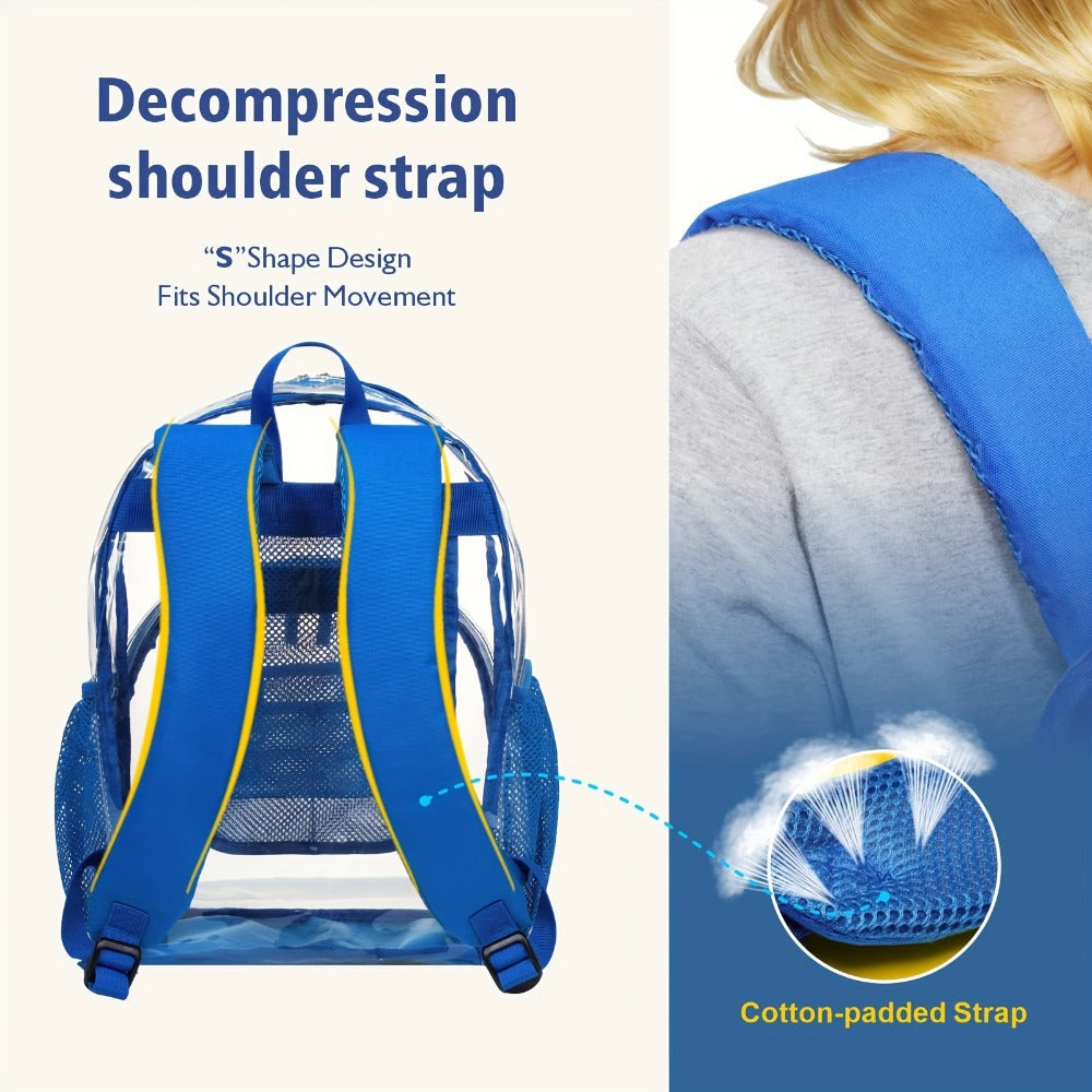 Travel Backpack – PVC, Clear, Transparent, for Travel & Work – detail view 16
