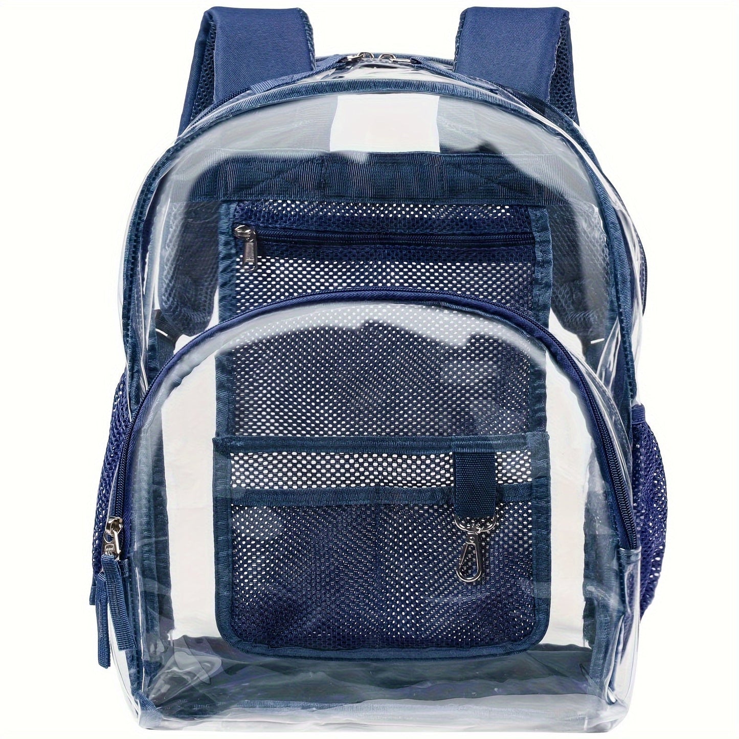 Travel Backpack – PVC, Clear, Transparent, for Travel & Work – detail view 3