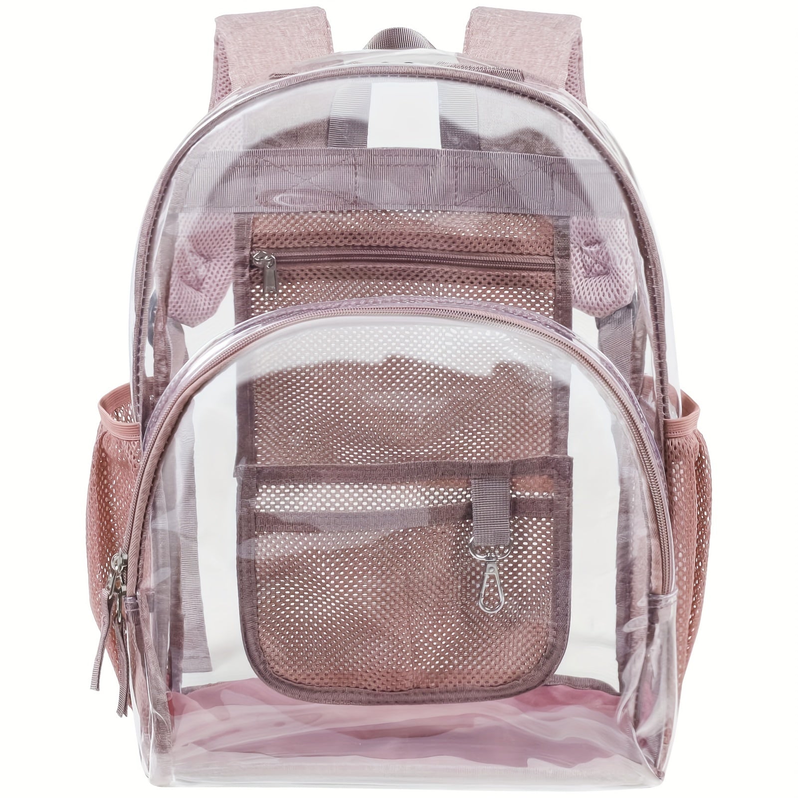 Travel Backpack – PVC, Clear, Transparent, for Travel & Work – detail view 19