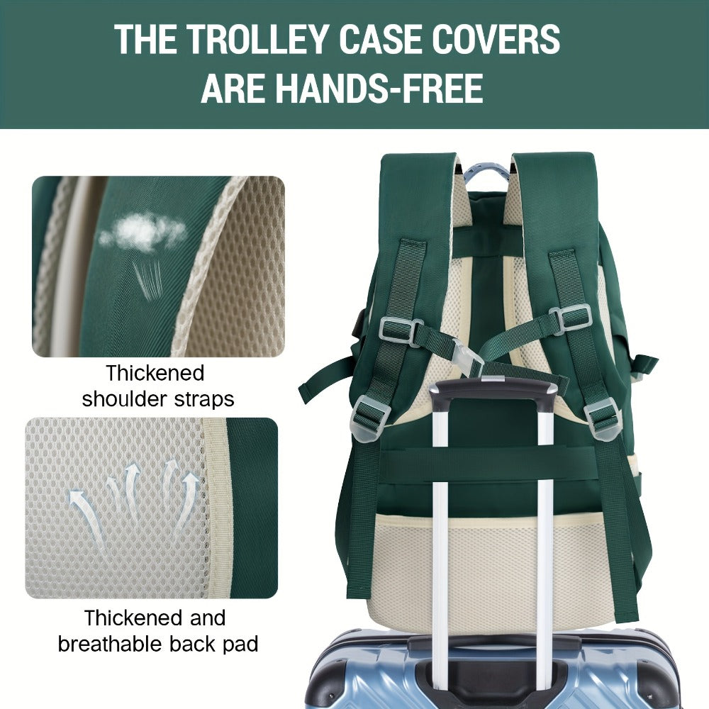 Travel Backpack – USB Charging, Large Capacity, for Travel & Work – detail view 14