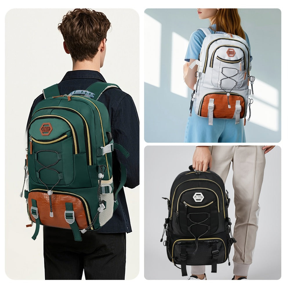 Travel Backpack – USB Charging, Large Capacity, for Travel & Work – detail view 5