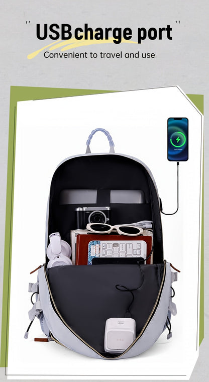 Travel Backpack – USB Charging, Large Capacity, for Travel & Work – detail view 27