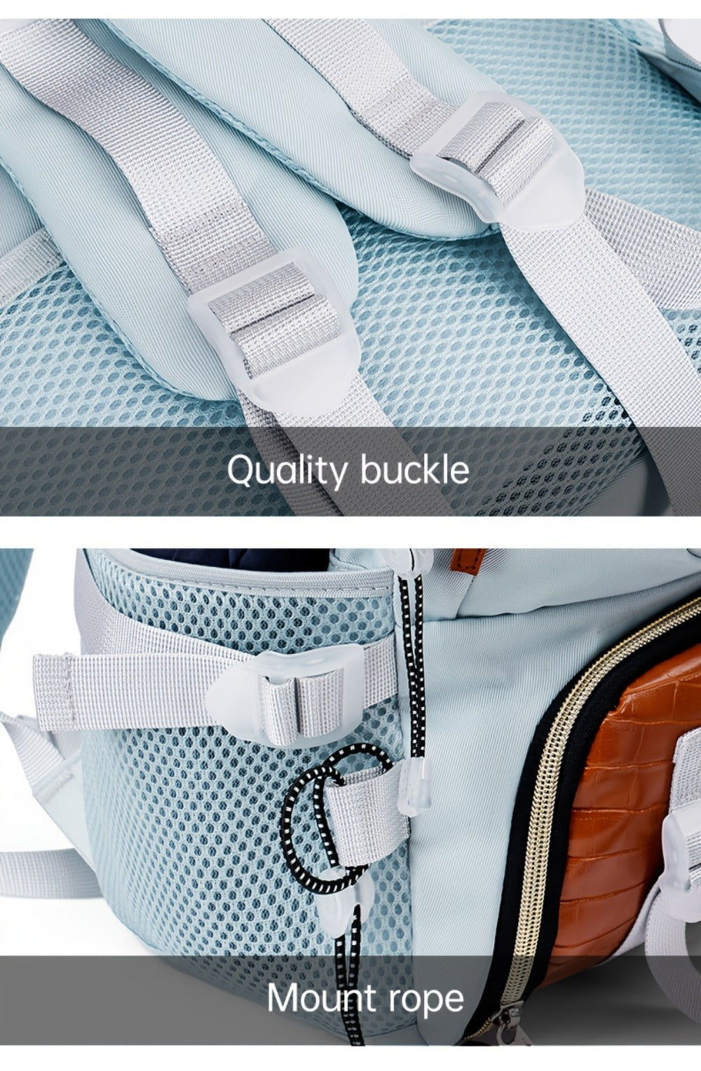 Travel Backpack – USB Charging, Large Capacity, for Travel & Work – detail view 34