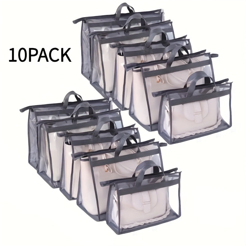 Travel Organizer Bag – 10 Pack, Transparent – front view - product view 11