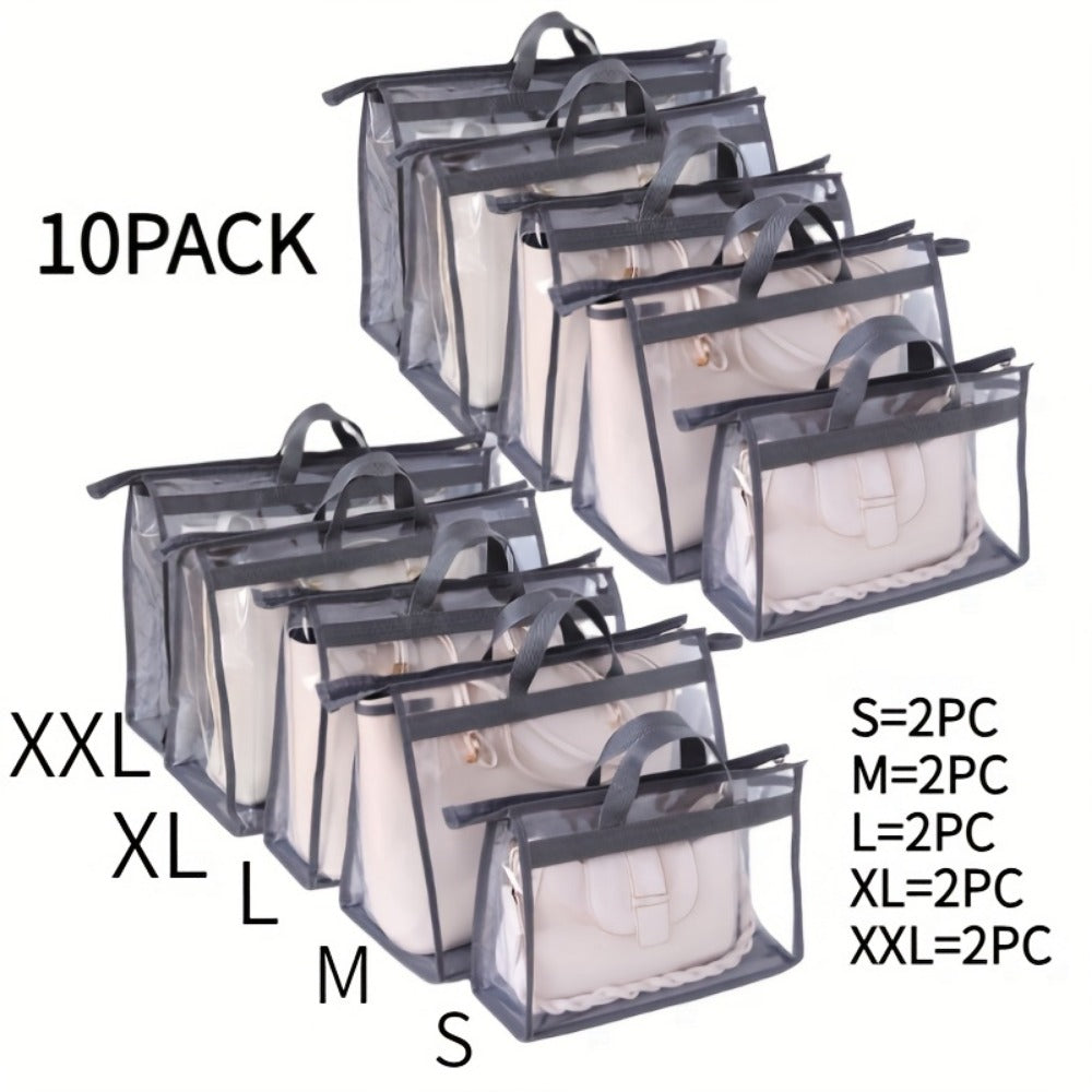 Travel Organizer Bag – 10 Pack, Transparent – detail view 2