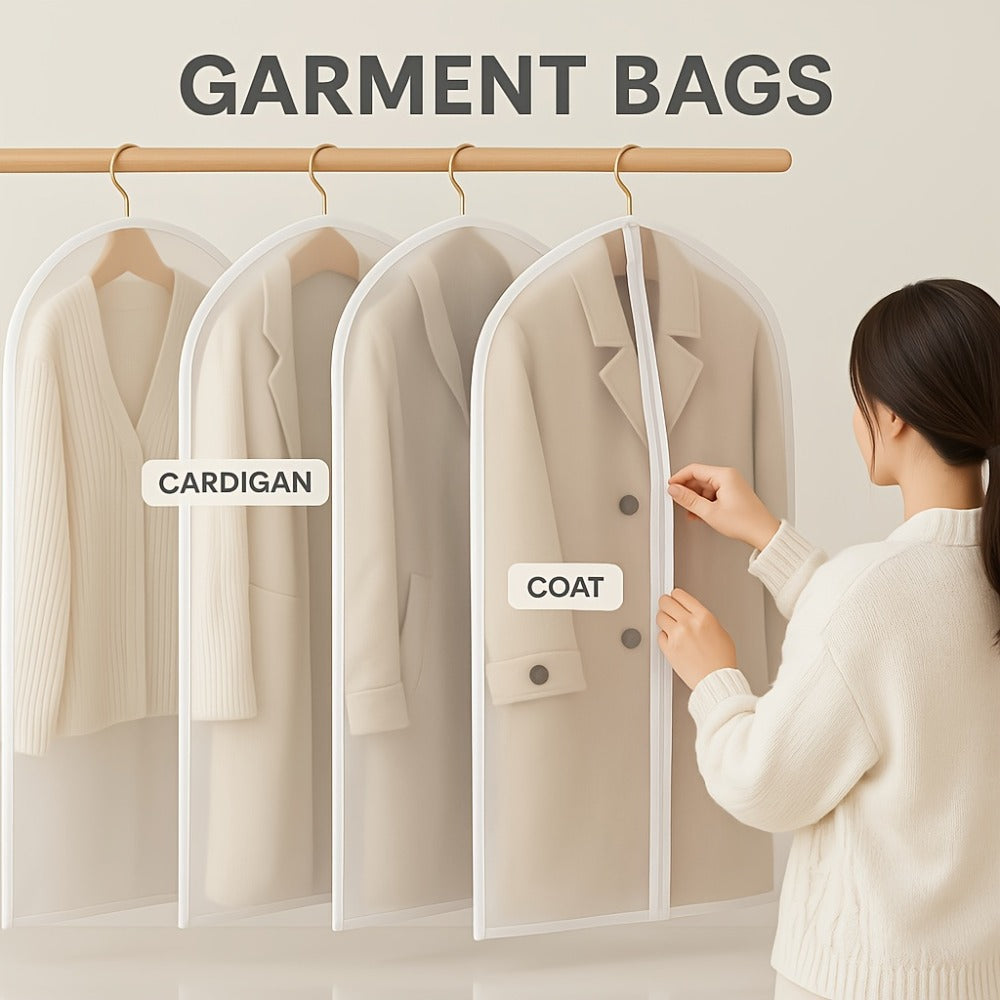 Travel Organizer Bag – 5 Pack, Transparent – alternate view