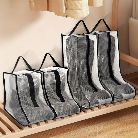 Travel Organizer Bag – 5 Pack, Transparent, for Travel – front view