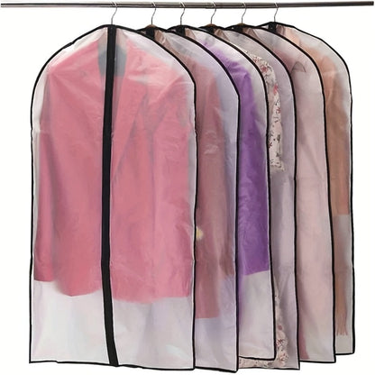 Travel Organizer Bag – 6-Pack, 4 Inch, Transparent, Clear – front view