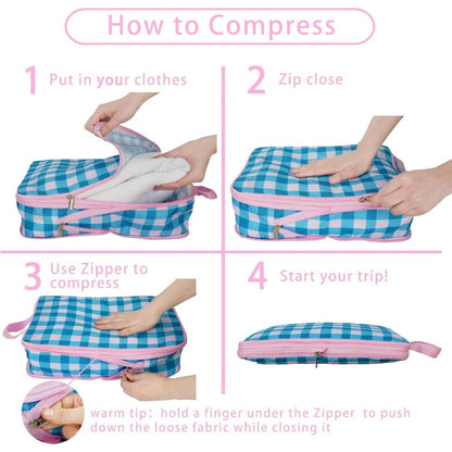 Travel Organizer Bag – 6 Pack, Waterproof, for Travel – detail view 6